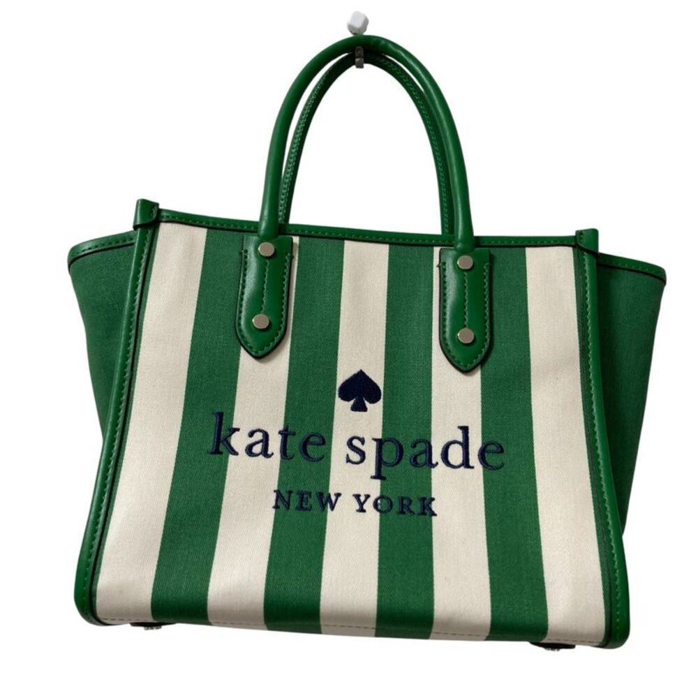 kate spade | Bags | Kate Spade Ella Even Stripe Jacquard 2way Tote 